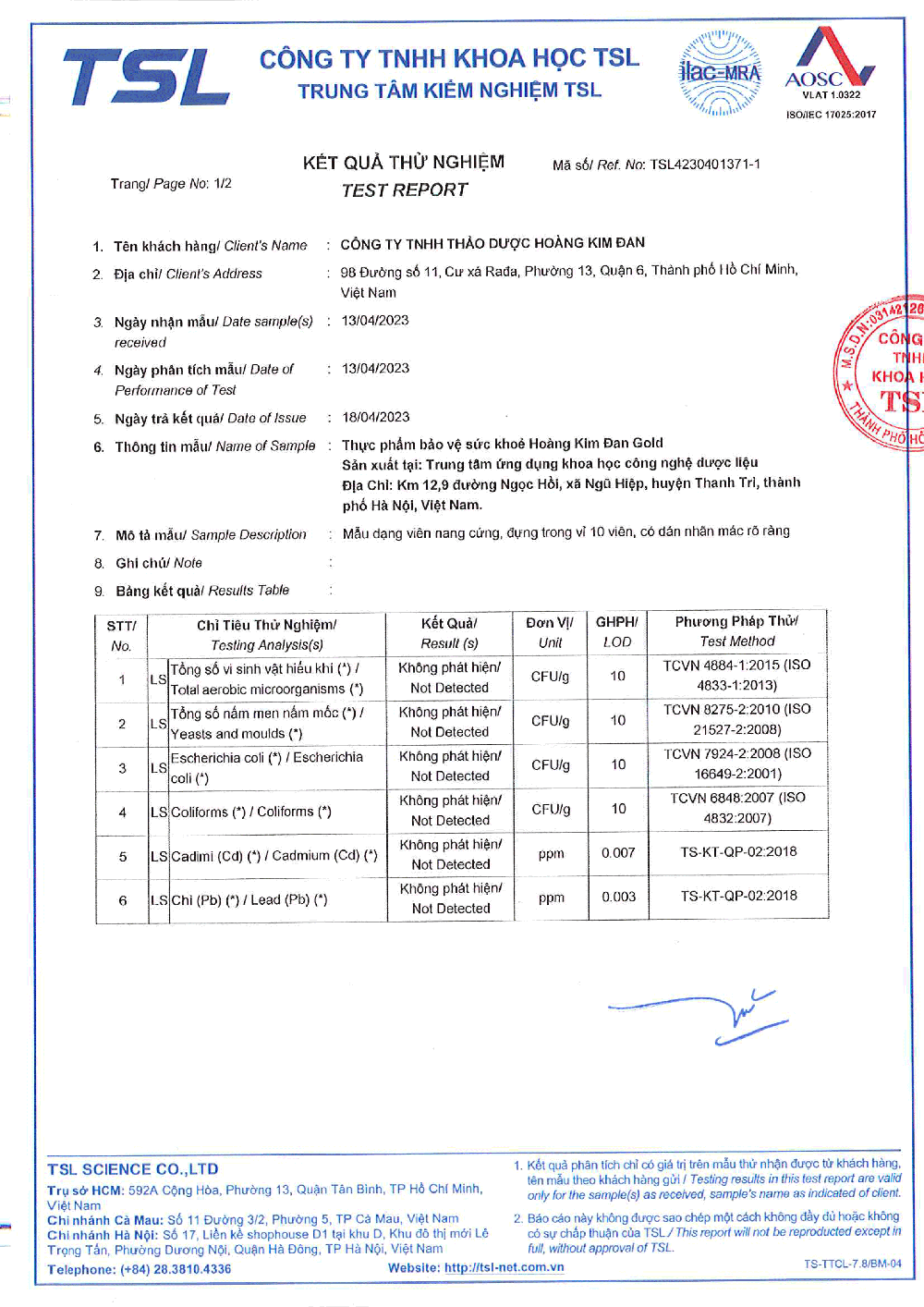hoàng kim đan gold