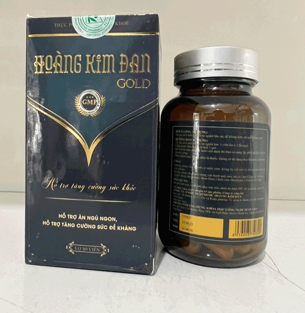 thuốc tăng cân hoàng kim đan Gold